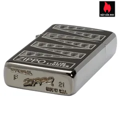 Bật Lửa Zippo Slim Black Ice 65th Anniversary – Hàng Nhập Khẩu Chất Lượng Cao, Phiên Bản Đặc Biệt Giới Hạn 15.000 Chiếc