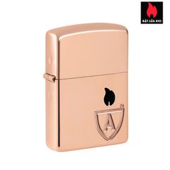 Bật Lửa Zippo Armor® Solid Copper Case - Bật Lửa Đồng Đỏ Cao Cấp Kỷ Niệm, Thời Trang và Sang Trọng Cho Người Yêu Zippo