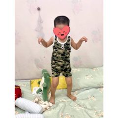 Đồ bộ ba lỗ thun cotton mềm mịn cho bé