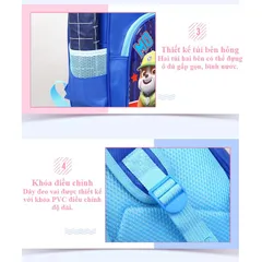 Balo cho bé đi học mẫu giáo 3-6 tuổi họa tiết hoạt hình Những Chú Chó Cứu Hộ Paw Patrol