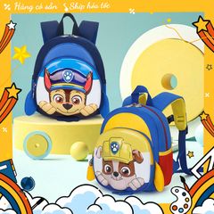 Balo phi thuyền chống đi lạc Đội Chó Cứu Hộ Paw Patrol mặt cứng 3D đáng yêu cho bé đi học mẫu giáo 255809