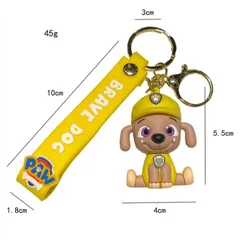 Móc khóa đồ chơi, phụ kiện treo balo nhân vật hoạt hình Đội chó cứu hộ PAW PATROL dễ thương cho bé