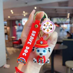Móc khóa đồ chơi, phụ kiện treo balo nhân vật hoạt hình Đội chó cứu hộ PAW PATROL dễ thương cho bé