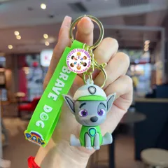 Móc khóa đồ chơi, phụ kiện treo balo nhân vật hoạt hình Đội chó cứu hộ PAW PATROL dễ thương cho bé