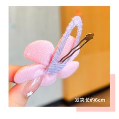 Set 2 Kẹp Tóc Hình Hoa Nhiều Màu Dễ Thương Cho Bé