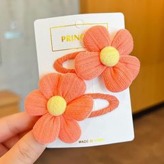Set 2 Kẹp Tóc Hình Hoa Nhiều Màu Dễ Thương Cho Bé