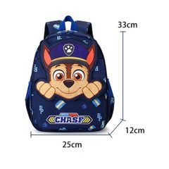 Balo đi học mẫu giáo cho bé từ 3-5 tuổi hình Đội Chó Cứu Hộ Paw Patrol siêu dễ thương
