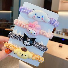 Dây cột tóc cho bé gái hoạt hình Kuromi đáng yêu thời trang Hàn Quốc