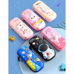 Hộp bút hộp đựng bút đa năng họa tiết hoạt hình 3D dễ thương giá rẻ siêu nhẹ cho bé gái và bé trai