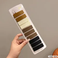 Kẹp tóc mái cao cấp - cặp bấm mái nữ đẹp màu trơn pastel, vintage Hàn Quốc
