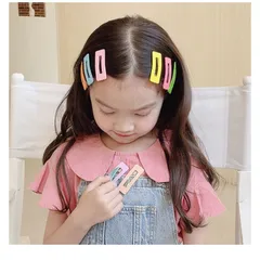 Kẹp tóc mái cao cấp - cặp bấm mái nữ đẹp màu trơn pastel, vintage Hàn Quốc
