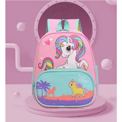 Balo cho bé đi học mẫu giáo 3-6 tuổi họa tiết Khủng Long Phi Hành Gia - Space Dinosaur đáng yêu