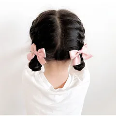 Kẹp Nơ cho bé gái với phong cách Hàn Quốc cực kỳ sành điệu