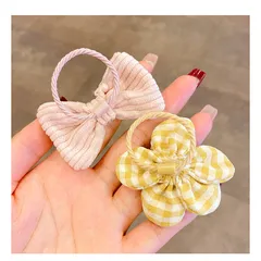 Dây Cột Tóc Cho Bé Gái Set 10 Buộc Tóc Nơ Xinh Xắn