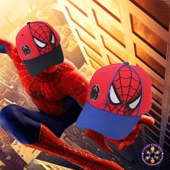 Nón lưỡi trai cho bé trai từ 3 đến 8 tuổi đam mê hoạt hình Người Nhện Spider Man
