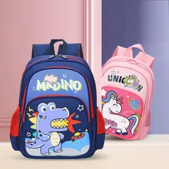 Balo Khủng Long đáng yêu Mr Dino 3 ngăn cho bé đi học mẫu giáo 3-5 tuổi