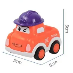 Bộ 6 Xe Hơi Đồ Chơi Mini có Dây Cót Hoạt Hình Dễ Thương Cho Bé