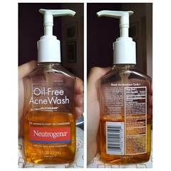 Sữa rửa mặt giảm mụn Neutrogena Oil Free Acne Wash 175ml  240759