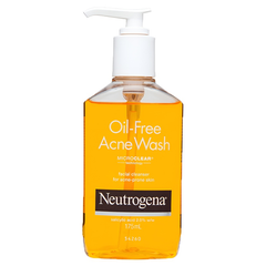 Sữa rửa mặt giảm mụn Neutrogena Oil Free Acne Wash 175ml  240759