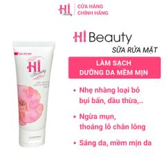 Sữa Rửa Mặt HiBeauty 50g - Làm Sạch Da, Ngừa Mụn, Thoáng Lỗ Chân Lông - Dưỡng Ẩm Mềm Mại, Sáng Đều Màu Da