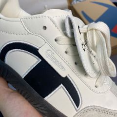 Giày Sneakers Champion Đen Trắng Full Size 36-43 - Xu Hướng Thời Trang Năng Động Nam Nữ, Phong Cách Basic Dễ Phối Đồ