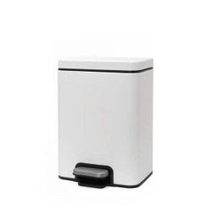 Thùng rác EKO EK9361P 6L Chống Bám Vân Tay - Thiết Kế Sang Trọng, Bảo Vệ Sàn Nhà, Tháo Rời Dễ Vệ Sinh, Nắp Đậy Êm Ái