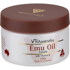 Kem Dưỡng Thể Vitaustralia Lanolin Oil Cream 250g - Dầu Cừu và Vitamin E Cho Da Mềm Mại, Chống Khô Da