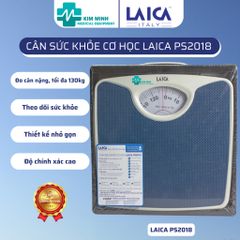 Cân Sức Khỏe Điện Tử Laica PS2018 - Cân Gia Đình Chính Xác Đến 130Kg, Thương Hiệu Ý, Thiết Kế Hiện Đại, Dễ Dàng Sử Dụng
