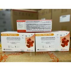 Que Test Nhanh HIV 1/2 Ab Plus Combo OnSite - Hộp 30 Test CTK Biotech, Xét Nghiệm Miễn Dịch Phát Hiện Kháng Thể HIV