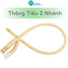 Ống Thông Tiểu Greetmed SONDE FOLEY 2 Nhánh Size 14, 16, 18 - Chất Liệu Cao Su Thiên Nhiên, Tiệt Trùng Đặc Biệt, Hàng Chính Hãng