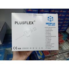 Kim Luồn Tĩnh Mạch Plusflex 24G - An Toàn, Chính Xác cho Truyền Dịch và Thuốc - 10 Kim/Hộp hoặc 100 Kim/Hộp
