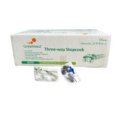 Khóa Ba Chạc Y Tế Greetmed - Bộ 50 Chiếc Dụng Cụ Mix Tinh Chất An Toàn, Đạt Tiêu Chuẩn ISO, Không Độc Tố