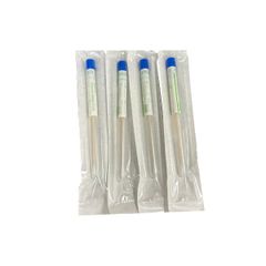Que gòn lấy mẫu xét nghiệm tiệt trùng Greetmed - Gói 100 cây, dài 16cm, an toàn cho y tế, đóng trong ống bảo vệ