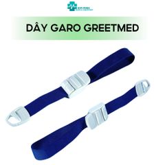 Dây Garo Lấy Máu Có Khóa GREETMED/PT - Thiết Bị Y Tế Đa Năng Màu Giao Ngẫu Nhiên, Dùng Trong Lấy Mẫu và Cứu Hộ
