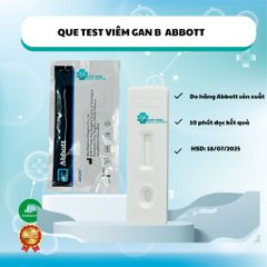 Que thử Viêm gan B HBsAg chính xác cao - Bộ dụng cụ kiểm tra nhanh viêm gan B bằng máu toàn phần/huyết thanh/huyết tương