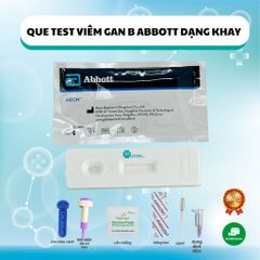 Que thử Viêm gan B HBsAg chính xác cao - Bộ dụng cụ kiểm tra nhanh viêm gan B bằng máu toàn phần/huyết thanh/huyết tương