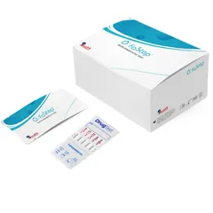 Que thử ma túy Fastep 5 chất - Hộp 25 test phát hiện đá, cần sa, thuốc lắc, morphine, ketamin - Thiết bị y tế chính hãng