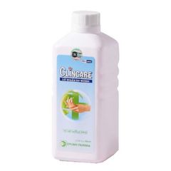 Dung dịch sát khuẩn tay Clincare 500ml - Không cần rửa lại với nước, diệt vi khuẩn hiệu quả, chống cúm, an toàn cho y tế.