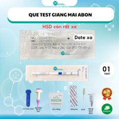 Que Thử Nhanh Giang Mai Abon - Xét Nghiệm Tại Nhà Đáng Tin Cậy, Kết Quả Trong 15 Phút, Dễ Sử Dụng, Thích Hợp Với Huyết Thanh, Huyết Tương, Máu Toàn Phần