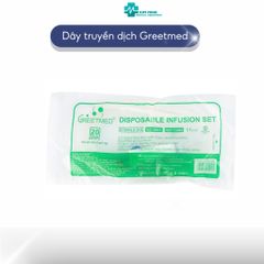 Dây truyền dịch kim cánh bướm Greetmed 22g - Thiết bị y tế an toàn, chính xác cho bệnh nhân truyền tĩnh mạch, dễ sử dụng, không độc hại