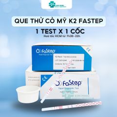 Que Thử Nhanh K2 - Thử Nghiệm Cannabinoid Tổng Hợp Trong Nước Tiểu - Fastep Chính Hãng, Định Tính, Dễ Dàng Sử Dụng