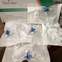 Khóa 3 Chạc Greetmed - Khóa 3 Ngã Có Dây Nối Vô Trùng Đối Với Thiết Bị Y Tế - Nhiều Kích Cỡ 10cm, 25cm, 35cm, 50cm, 100cm