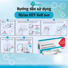 Bộ 2 Que Thử HIV Tại Nhà Mylan - Xét Nghiệm Chính Xác Trên 99% Xuất Xứ Australia, Dễ Dàng Sử Dụng và Đọc Kết Quả