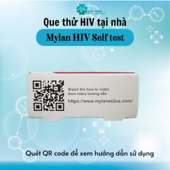Bộ 2 Que Thử HIV Tại Nhà Mylan - Xét Nghiệm Chính Xác Trên 99% Xuất Xứ Australia, Dễ Dàng Sử Dụng và Đọc Kết Quả