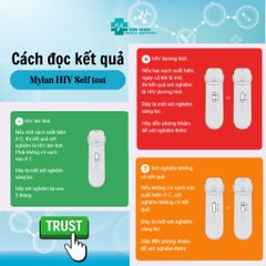 Bộ 2 Que Thử HIV Tại Nhà Mylan - Xét Nghiệm Chính Xác Trên 99% Xuất Xứ Australia, Dễ Dàng Sử Dụng và Đọc Kết Quả