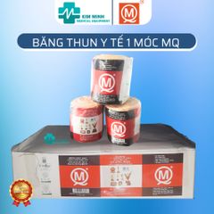 Hộp 12 Cuộn Băng Thun 2in 1 Móc - Chất Liệu Cotton Co Giãn 180-200%, Phục Hồi Chấn Thương, Dùng Trong Y Tế, Thiết Bị Sơ Cấp Cứu