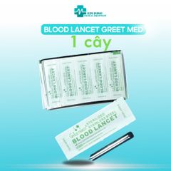 Kim Lấy Mụn Greetmed - Kim Chích Máu An Toàn và Tiệt Trùng, Dùng Trong Xét Nghiệm và Chăm Sóc Da, Lẻ 1 Cây