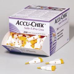 Kim Lấy Máu Không Đau Accu-Chek Safe-T-Pro Uno - Thiết Bị Y Tế An Toàn, Dễ Dàng Sử Dụng Cho Người Tiểu Đường, Trẻ Em, Mới Sinh