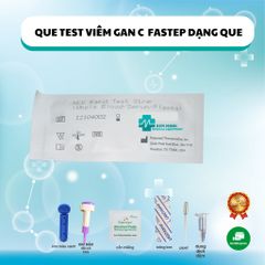 Test Nhanh Viêm Gan C Dạng Que 4mm - Xét Nghiệm Định Tính Kháng Thể HCV - Kết Quả Nhanh Chỉ Trong 10 Phút, Độ Nhạy 99,9%