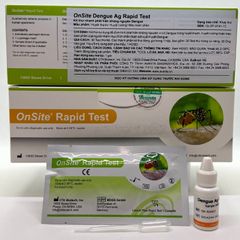 Que Test Nhanh Sốt Xuất Huyết Dengue NS1 CTK Mỹ - Hộp 30 Test, Phát Hiện Nhanh Bệnh Sốt Xuất Huyết, HSD 2027